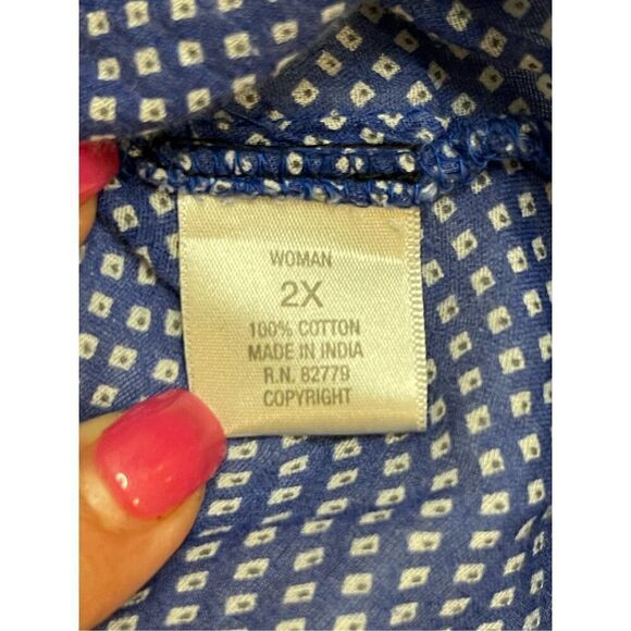 Dressbarn women’s bundle lot 2X sweater and blouse - Picture 12 of 13